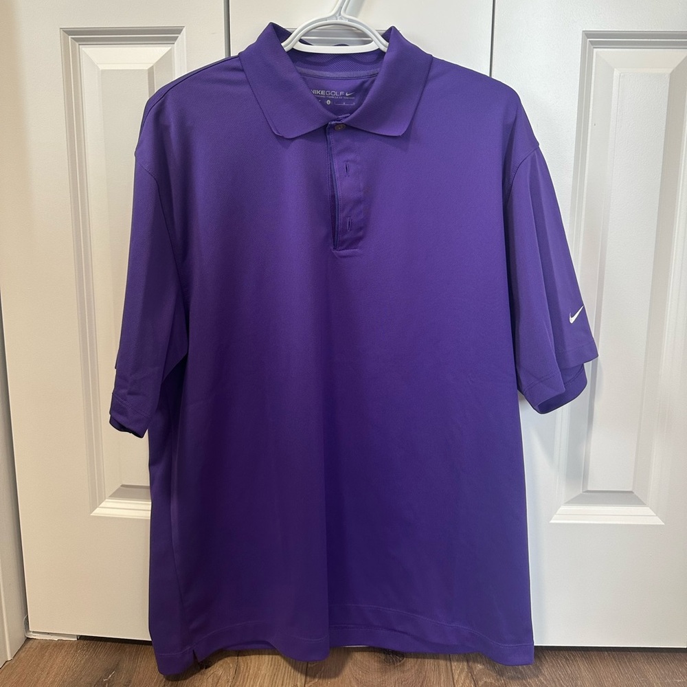 Nike Golf Polo Tee - purple - Picture 1 of 3